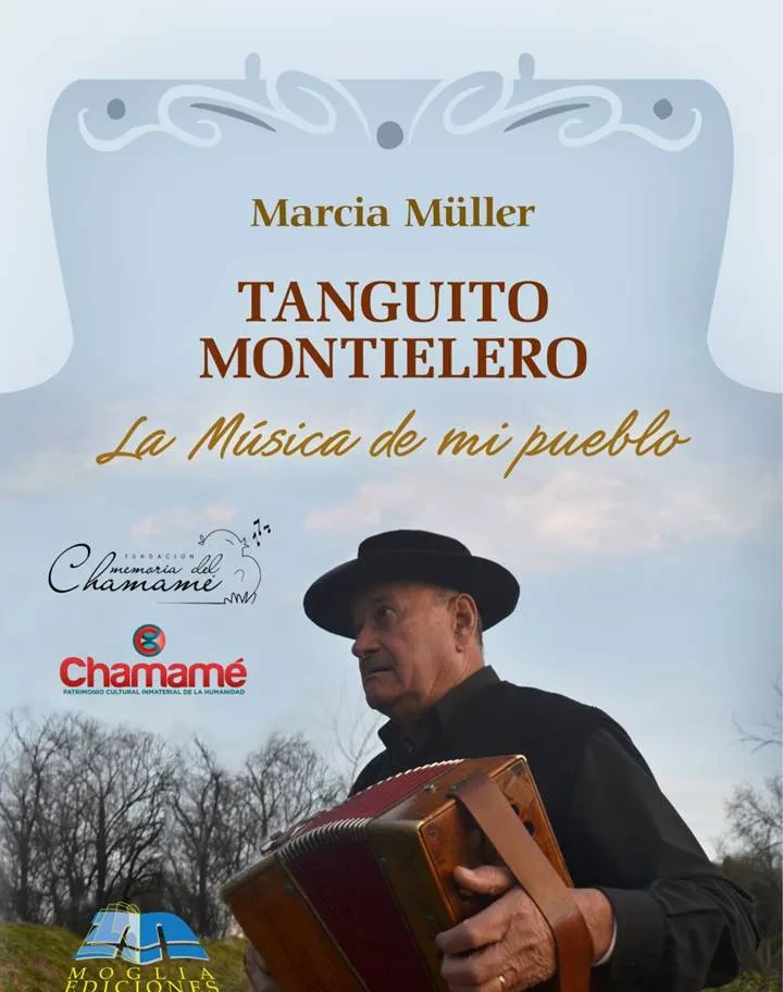 Tapa del libro «Tanguito Montielero — La música de mi pueblo», de Marcia Müller