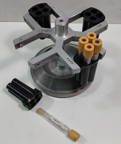 Portatubos y adaptadores para centrífugas