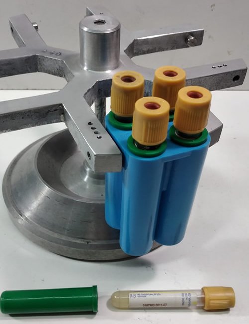 Rotor con portatubos y adaptadores
